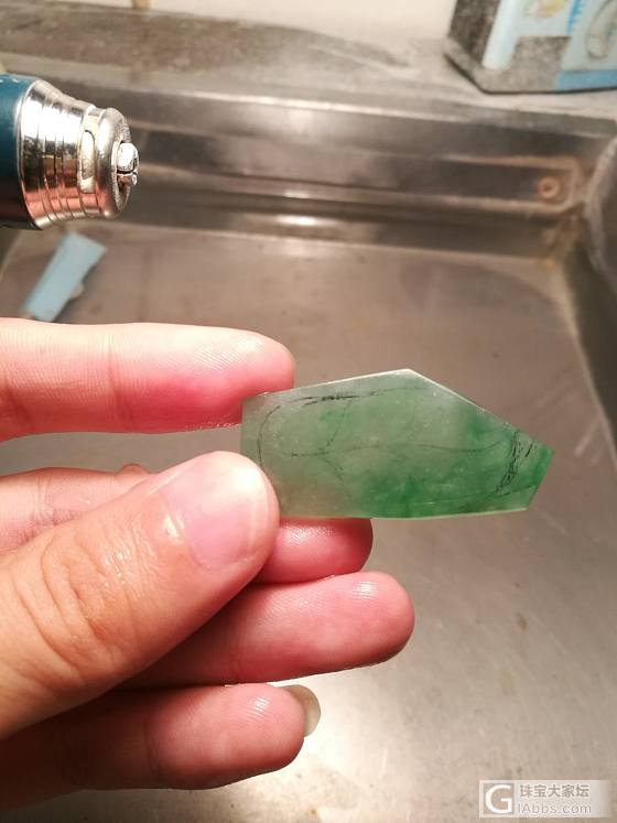 刚入的材料_翡翠明料