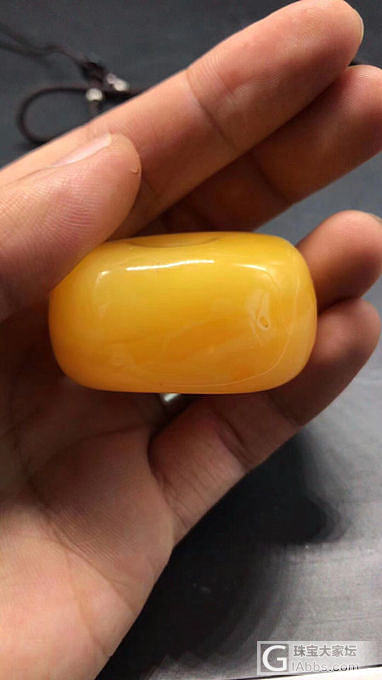 极品藏扣，鸡油红，放漏精品放漏不是天天有 请看细节图_挂件蜜蜡