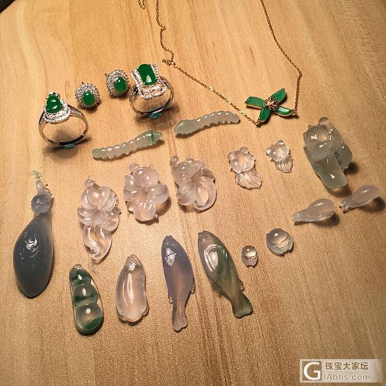 翡翠 一堆小玩意儿_翡翠