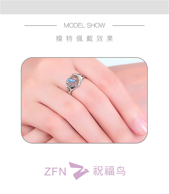 18K一网情深戒指，18K钻石镶嵌戒指_戒指