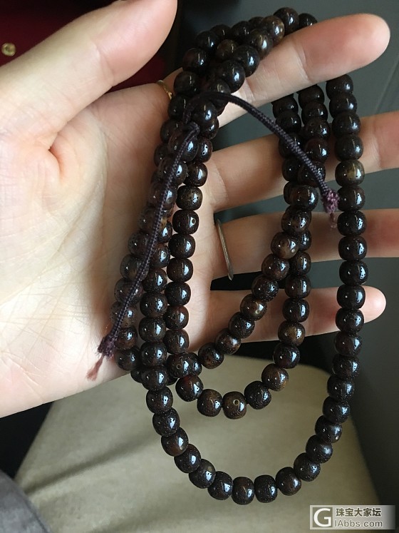 出差途中，晒晒我的星月_珠串菩提子
