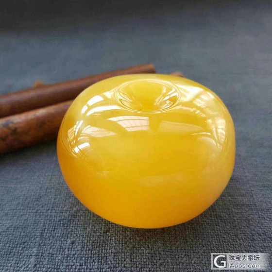 极品俄料满蜡鸡油黄完美收藏级平安扣_平安扣蜜蜡