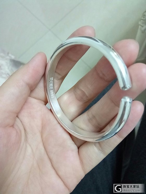 出邱氏银匠s999手工纯银泥鳅背手镯_手镯银