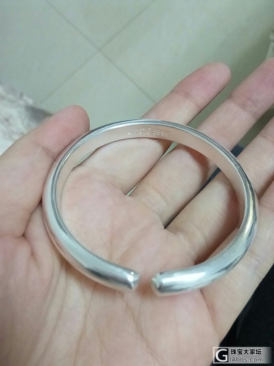 出邱氏银匠s999手工纯银泥鳅背手镯_手镯银