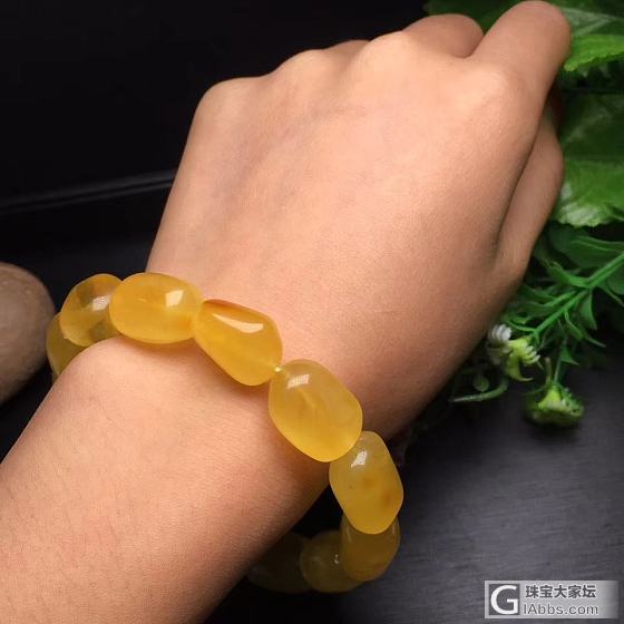 蜜蜡随型手串，秒杀399_手链琥珀蜜蜡