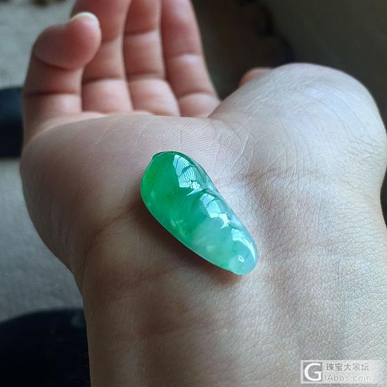 天黑了，来个小豆子压压惊_挂件翡翠