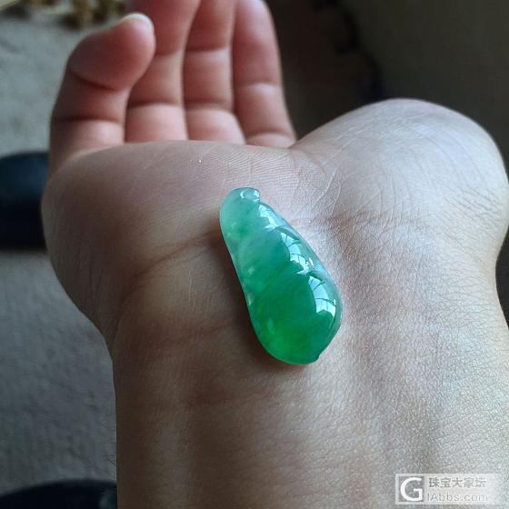 天黑了，来个小豆子压压惊_挂件翡翠