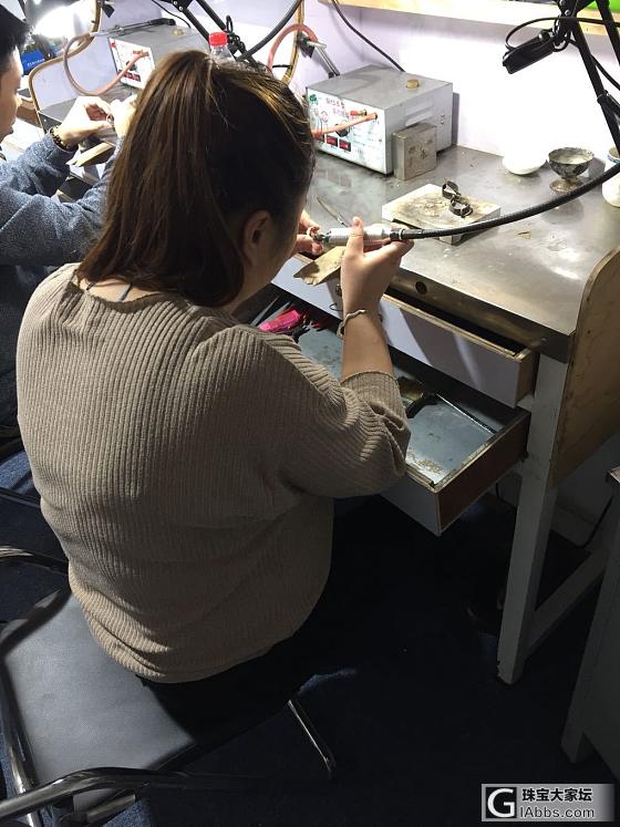 学员金工制作珠宝～_金工