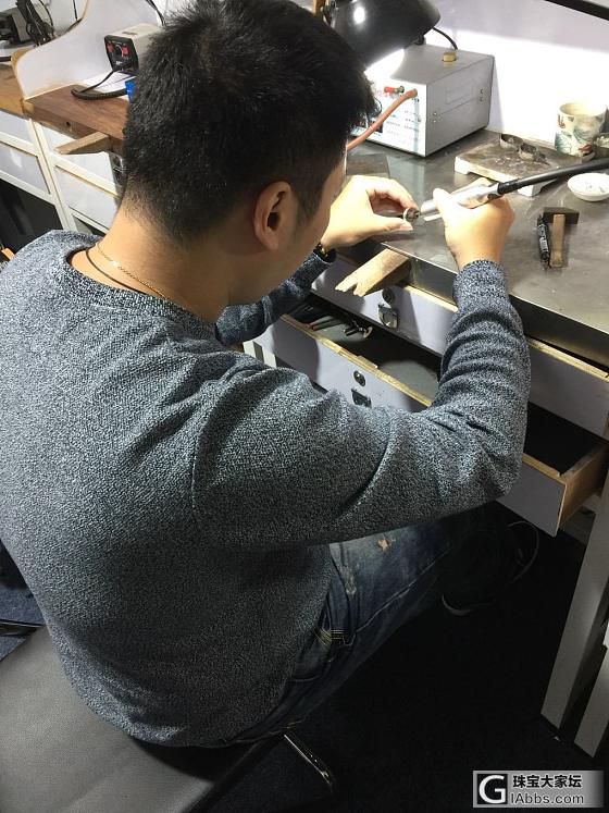 学员金工制作珠宝～_金工