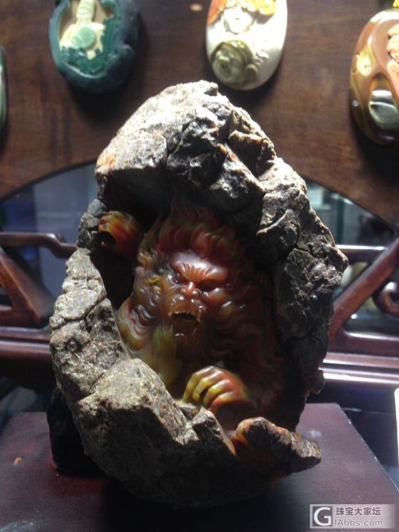 今年去看了天工奖展览，不知有没有坛友也去看了呀_展会玉石