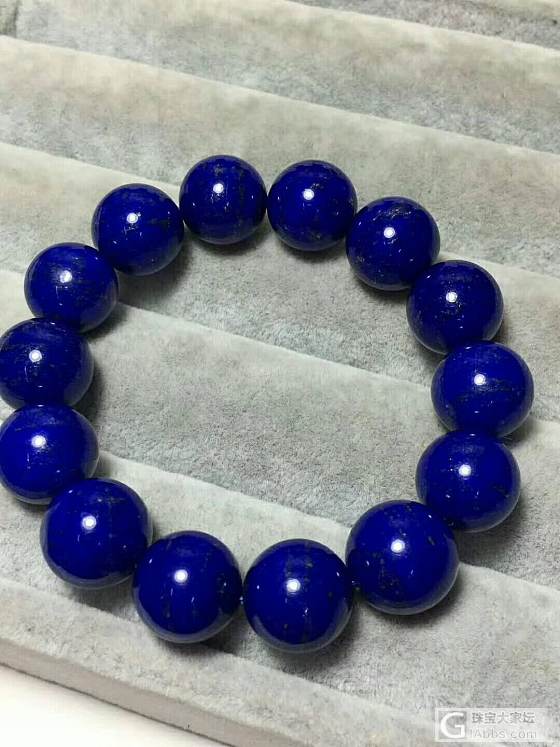 青金石手串_珠串青金石