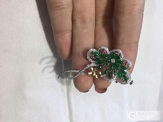 终于做好了，不容易啊_镶嵌彩色宝石