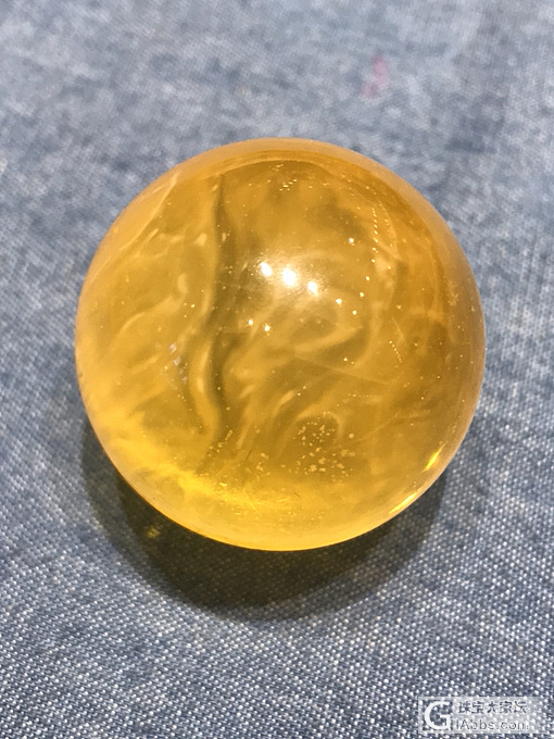 星辰～_把玩件琥珀