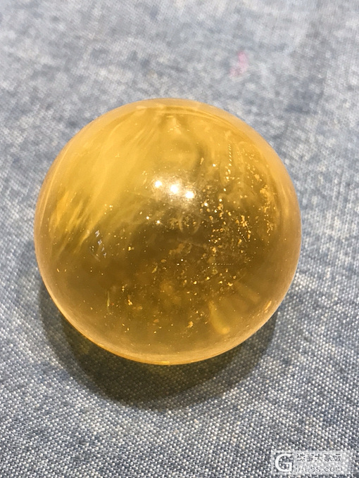 星辰～_把玩件琥珀