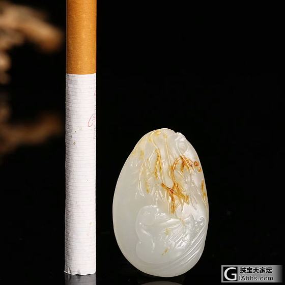 籽料    鹅_挂件和田玉