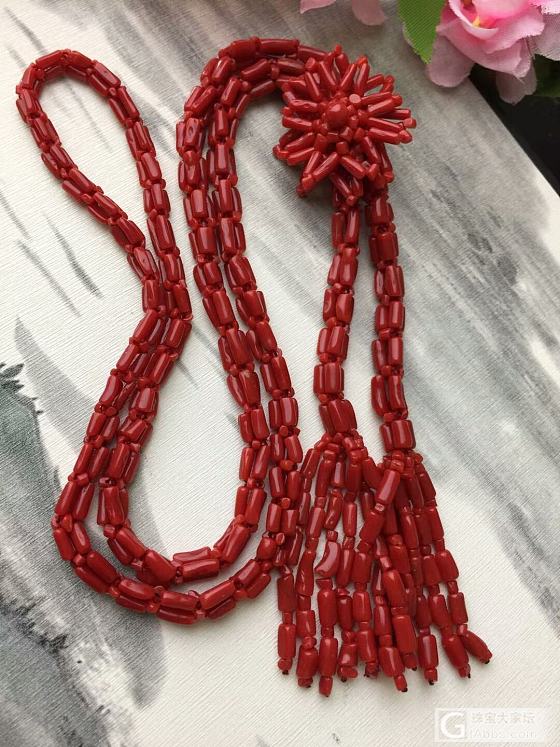 红珊瑚毛衣链_毛衣链珊瑚