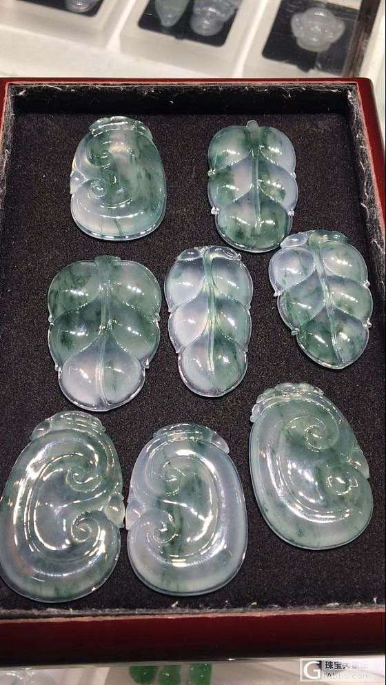 翡翠高冰飘花，一大推，任选_挂件翡翠