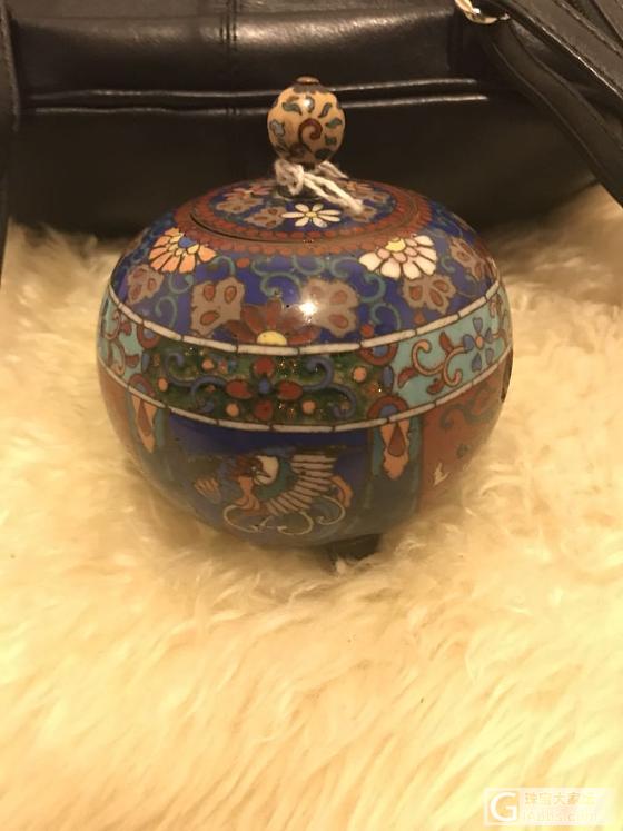 这个老吗？是外销景泰蓝吗？_景泰蓝