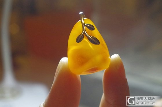 蜜蜡吊坠_蜜蜡