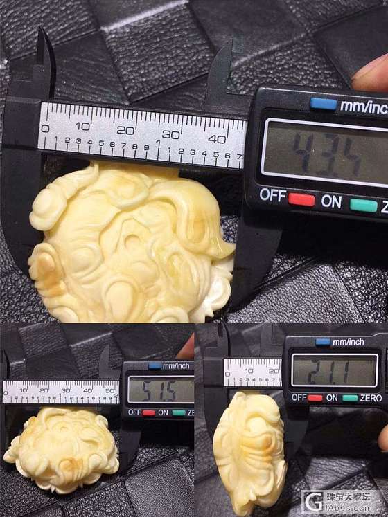 白蜜牡丹花_花件蜜蜡