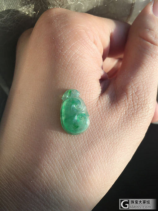 美如意 尺寸不算大 求特别的款推荐_挂件翡翠