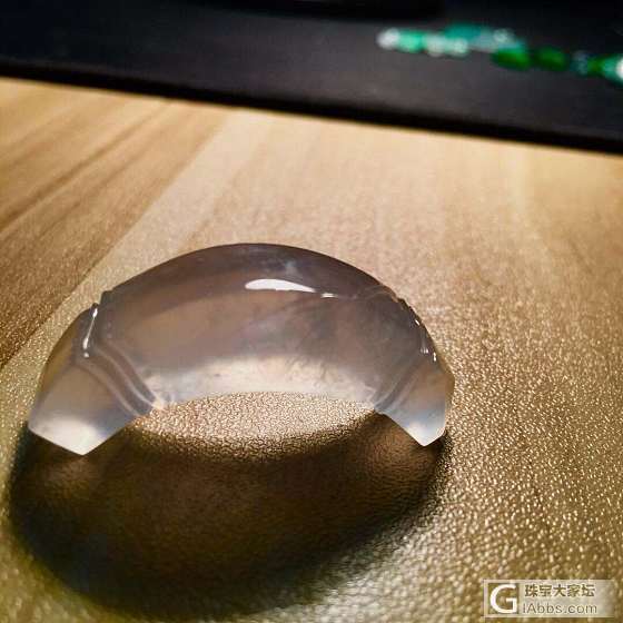 高冰“竹报平安”_配品翡翠