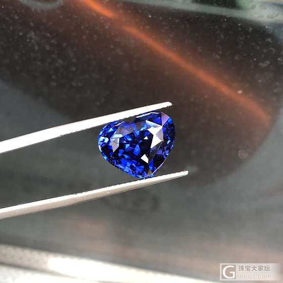 9ct多天然蓝紫变色蓝宝石_刻面宝石蓝宝石