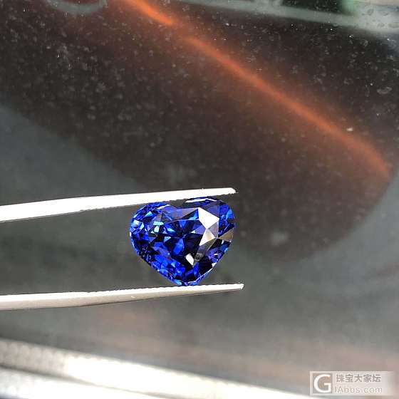 9ct多天然蓝紫变色蓝宝石_刻面宝石蓝宝石