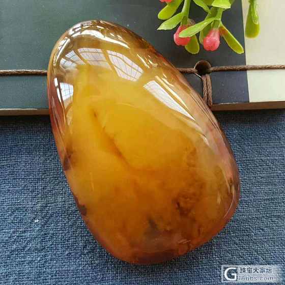 纯天然无优化蜜糖色随形吊坠