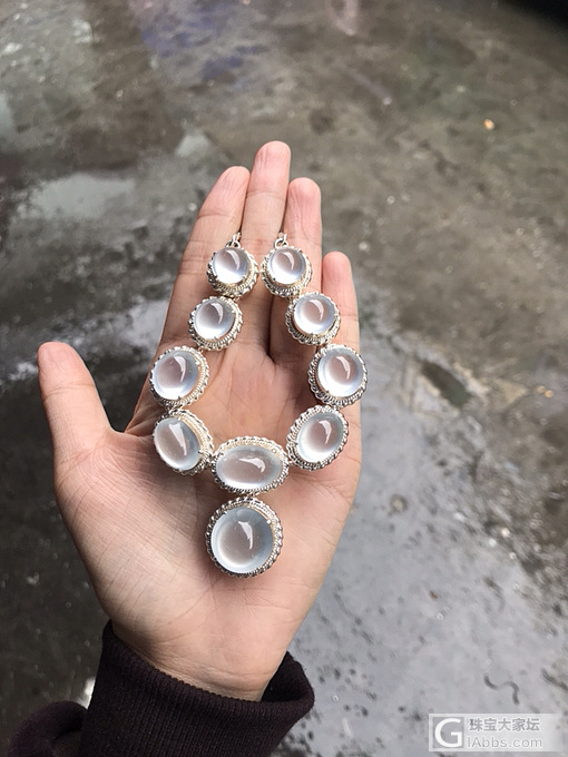 纯净之美_蛋面翡翠
