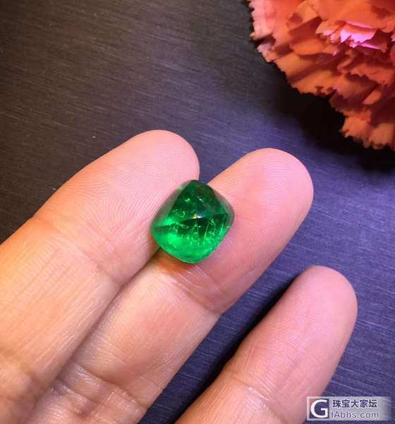 ##中颐天然哥伦比亚祖母绿## 6.66ct 糖果切割_刻面宝石祖母绿中颐彩色宝石