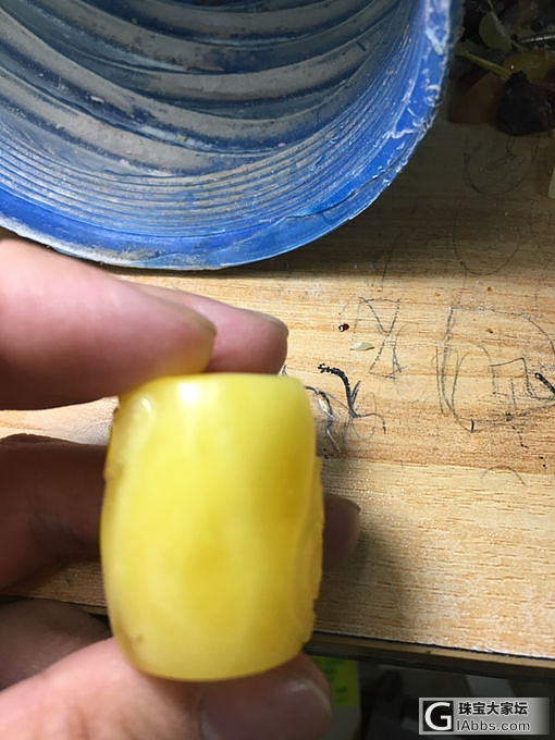 蜜蜡大桶珠_配件蜜蜡