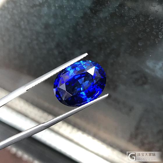 12ct多精品无烧皇家蓝蓝宝石_刻面宝石蓝宝石