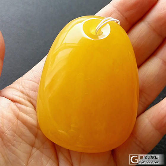 [蜜蜡] 晒晒新货，超多图慎入。_戒指挂件蜜蜡
