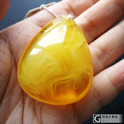 [蜜蜡] 晒晒新货，超多图慎入。_戒指挂件蜜蜡