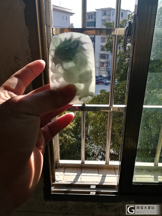 翡翠龙牌闲置_挂件翡翠