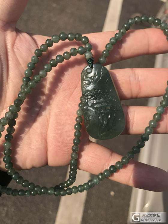 天气好，嗮几个挂件！_挂件翡翠