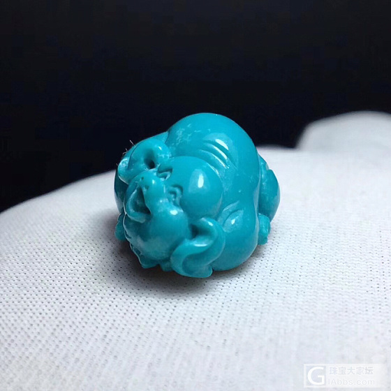 富猪_挂件松石