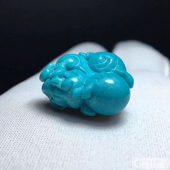 富猪_挂件松石