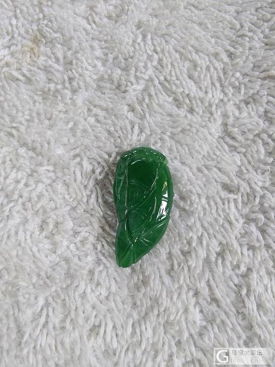 谁有这样甜绿的界面或者小雕件，鼓鼓那种_花件戒面翡翠