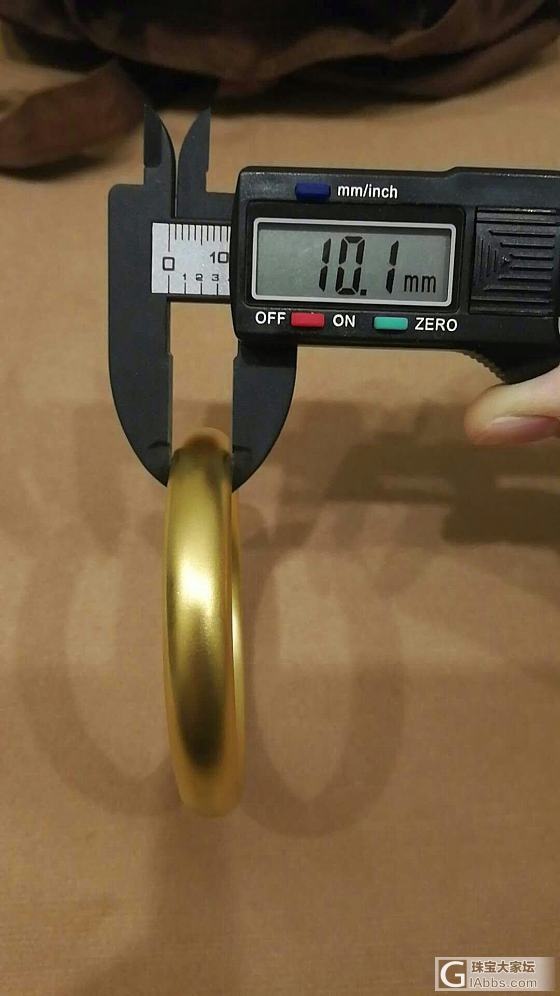 老铺黄金富贵圆满手镯宽版_手镯金