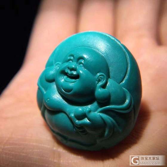 度量佛_挂件松石