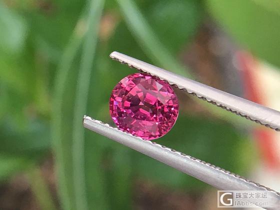 满火彩 粉色调小仙女红宝石_名贵宝石刻面宝石