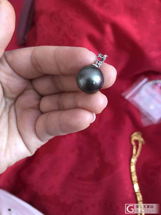 收拾收拾出一些闲置，第一次出，大家多担待哈！_项链吊坠戒指金海水珍珠钻石