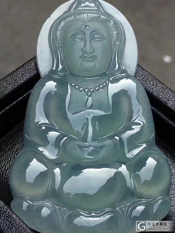 翡翠观音_挂件翡翠