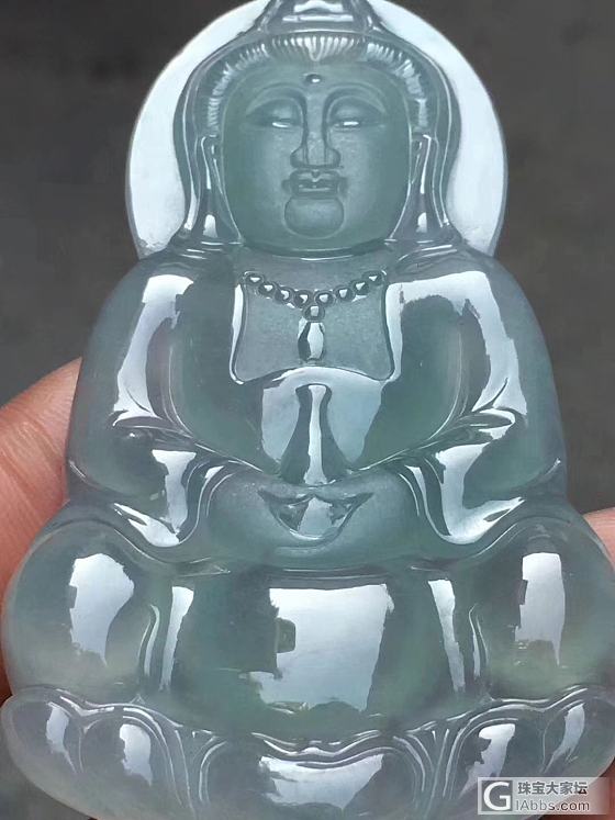 翡翠观音_挂件翡翠
