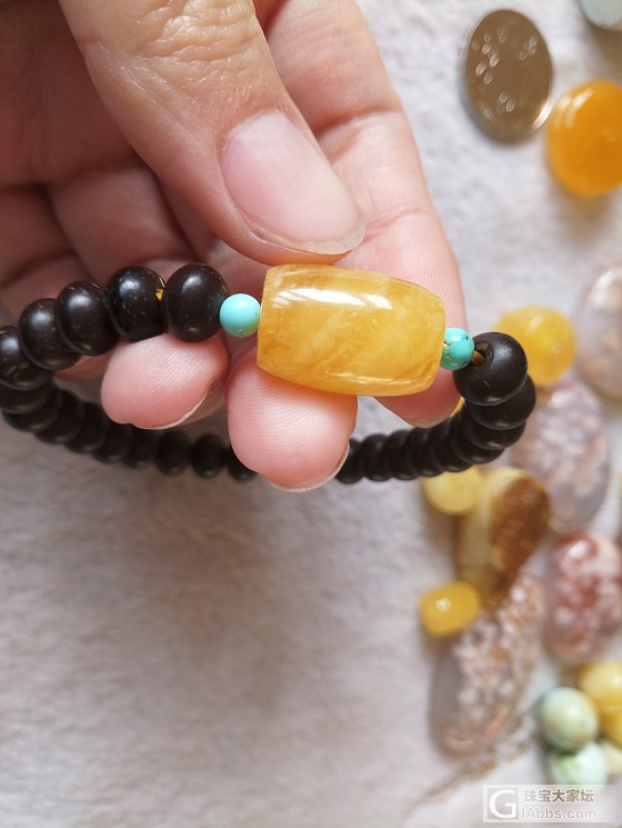 年底清货低价处理，都是自己磨的俄料原矿天然蜜蜡和绿松_玛瑙挂件松石蜜蜡