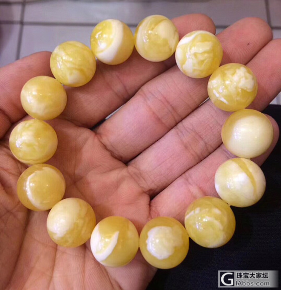 精品蜜蜡_珠串蜜蜡
