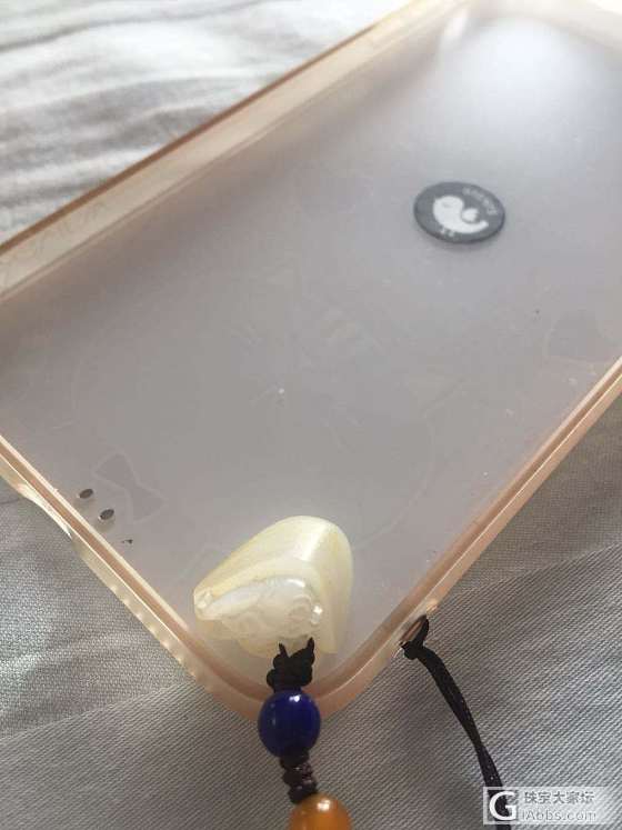 坛子里收的龙龟，当手机链了_挂饰和田玉