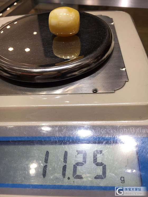 俄白花桶珠_配件挂件蜜蜡